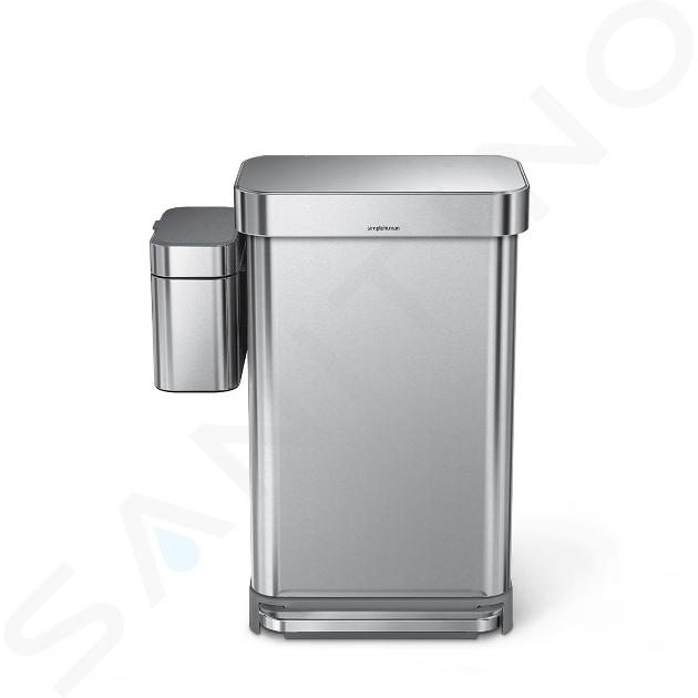 Simplehuman Poubelles - Poubelle 4.5 l, blanc CW1853CB