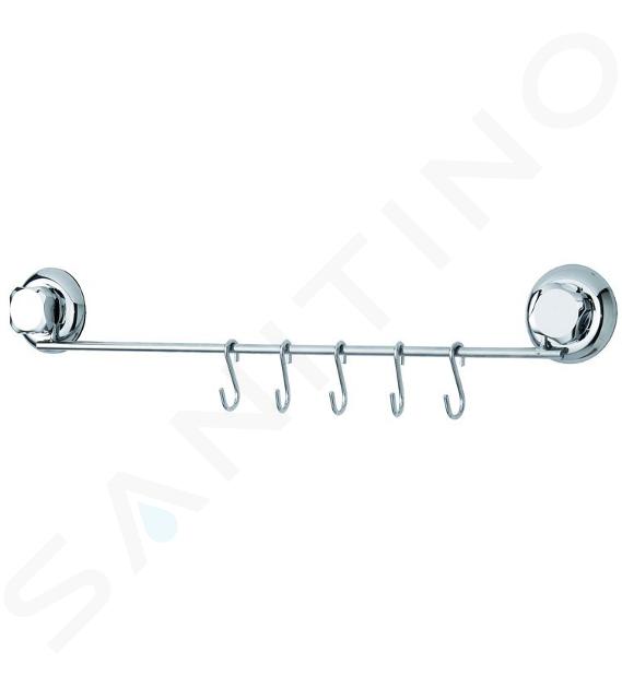 Compactor Bestlock - Barre de suspension pour ustensiles de cuisine 550 mm, chrome RAN4712