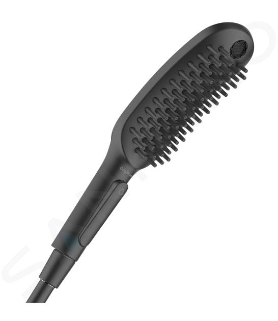 Hansgrohe DogShower - Zuhanyfej 150, 3 fúvóka, masszázsfúvókák, matt fekete színben 26640670