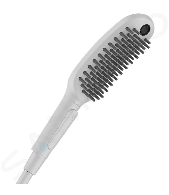 Hansgrohe DogShower - Zuhanyfej 150, 3 fúvóka, masszázsfúvókák, matt fehér színben 26640700