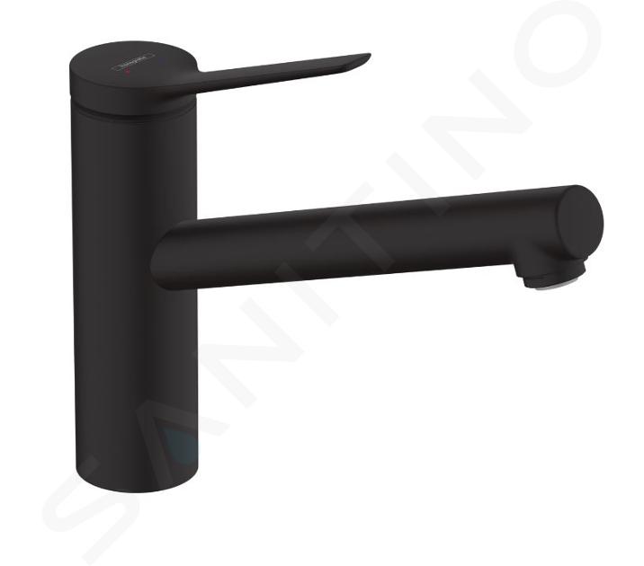 Hansgrohe Zesis M33 - Grifo de fregadero 150, negro matee 74802670