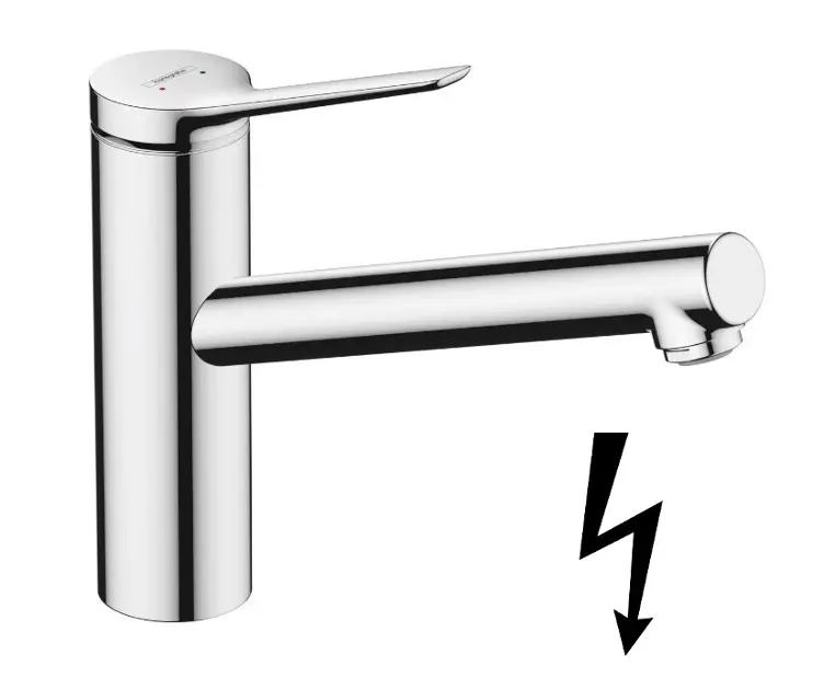Hansgrohe Zesis M33 - Spültischarmatur 150, für drucklose Boiler, Chrom 74806000