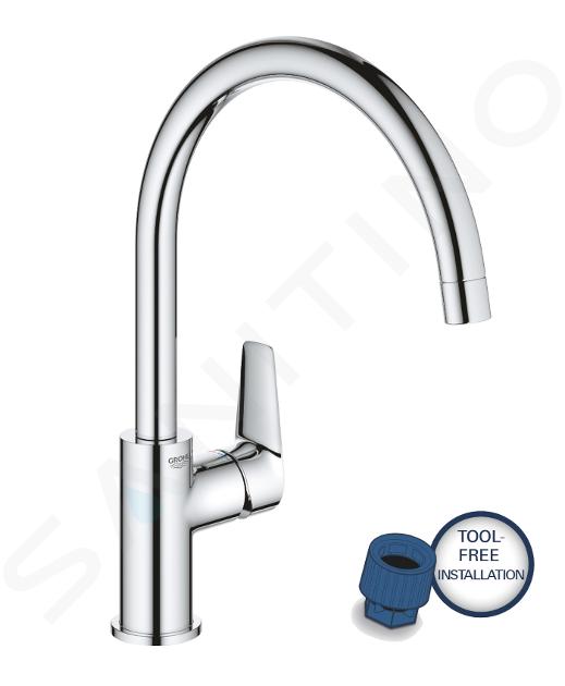 Grohe Start Edge - Miscelatore da lavello, cromo 30529001