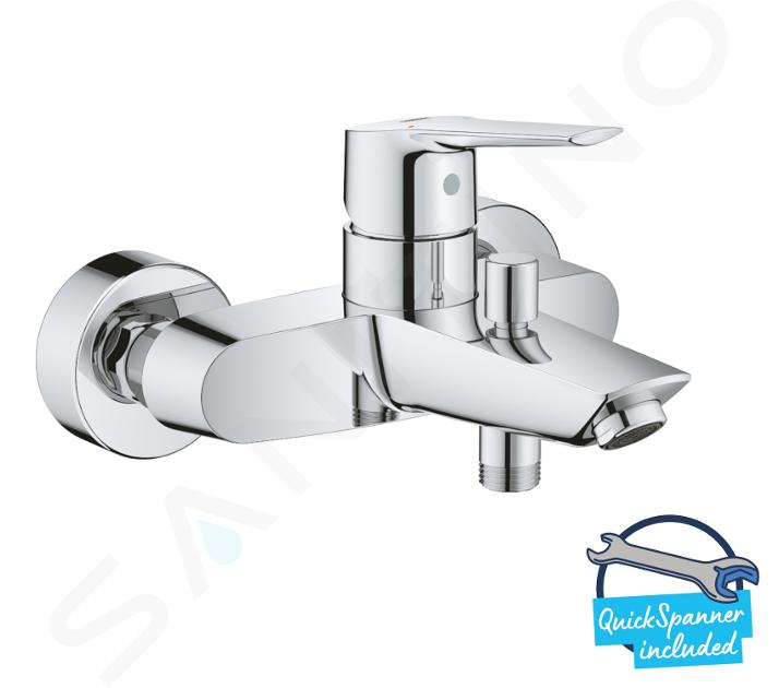 Grohe QuickFix Start - Vaňová nástenná batéria, chróm 24206002