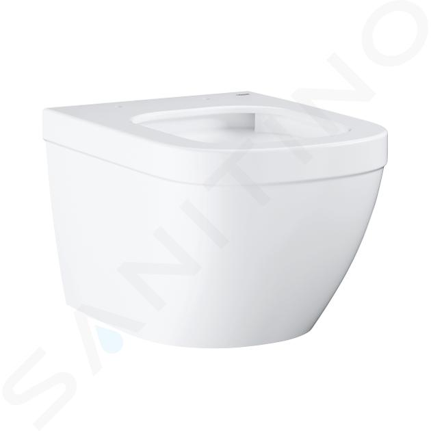 humor Aanhankelijk kofferbak Grohe Euro Ceramic - Hangend toilet met softclose wc bril, rimless, Triple  Vortex, alpine wit 39693000 | Sanitino.nl