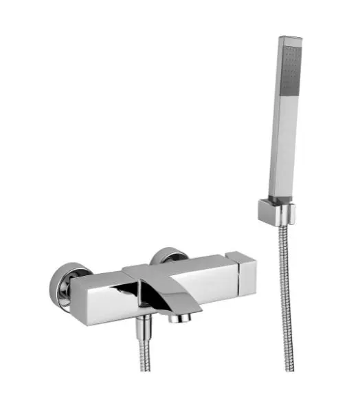 Levně Paffoni Level - Vanová baterie s příslušenstvím, chrom LEC026CR