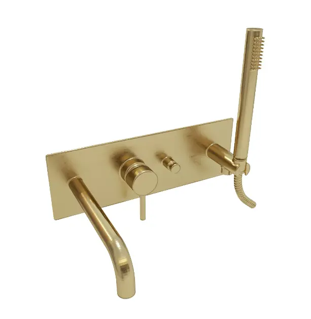 Portasapone Da Parete In Ottone E Vetro Smerigliato – Colore Oro, Stile Rustico Elegante Per Bagno E Cucina