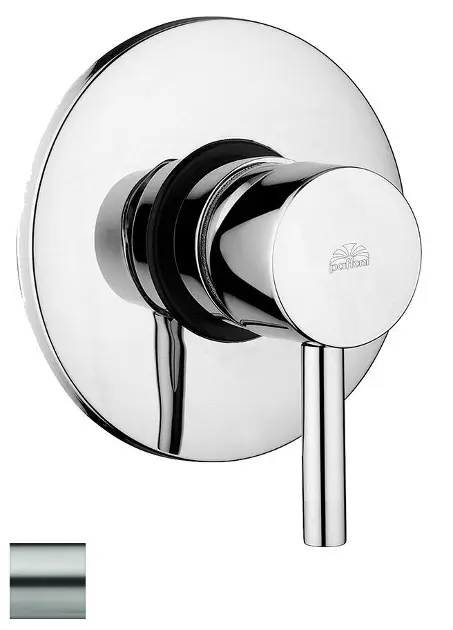 Paffoni Light - Unterputzarmatur mit Einbaukörper, Edelstahl LIG010ST