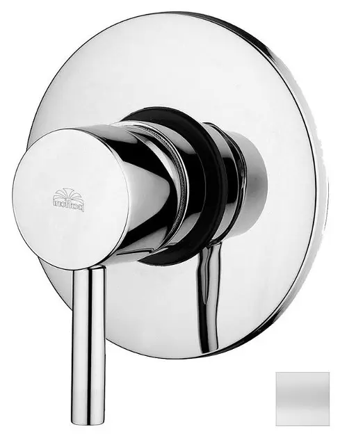 Levně Paffoni Light - Sprchová baterie pod omítku s tělesem, bílá mat LIG011BO