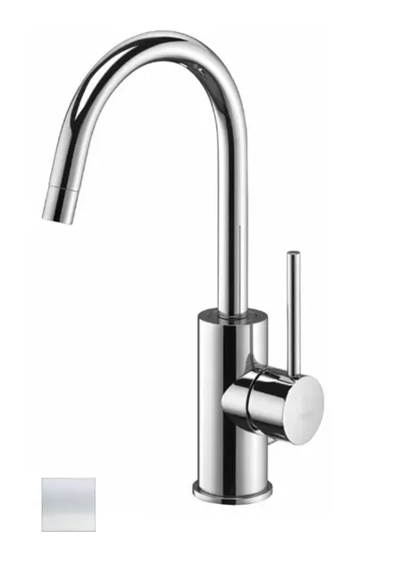 Paffoni Light - Grifo de lavabo, blanco mate LIG078BO