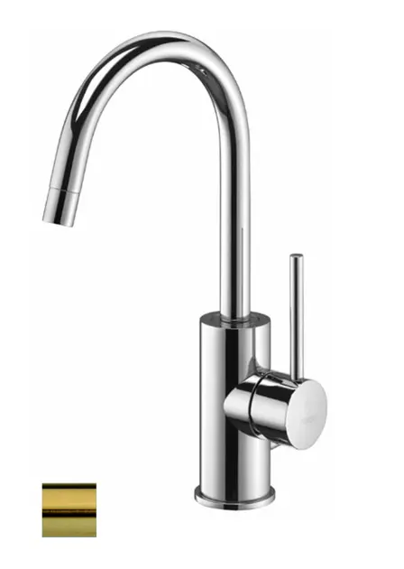 Paffoni Light - Mitigeur de lavabo, doré brossé LIG078HGSP