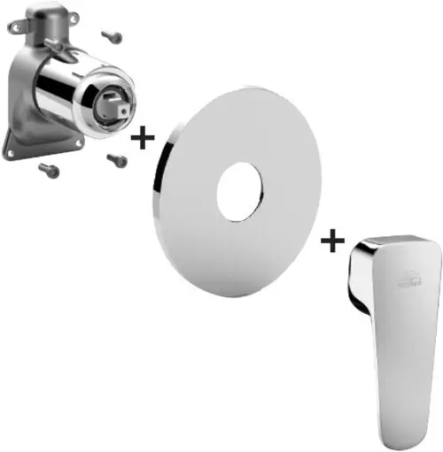 Levně Paffoni Sly - Baterie pod omítku pro 1 spotřebič, chrom SYBOX010CR