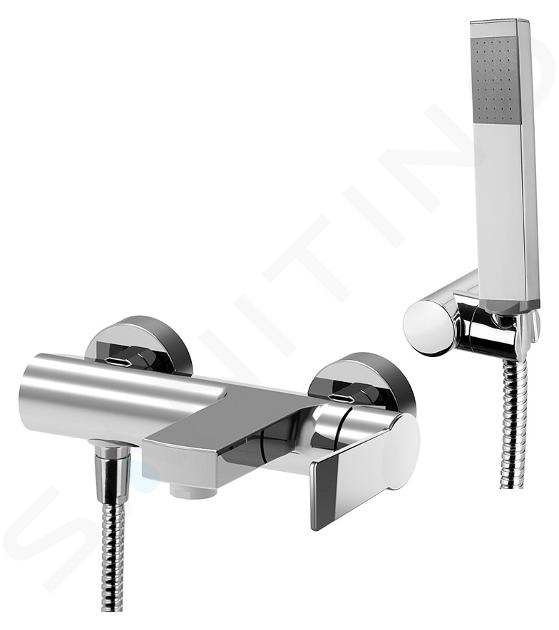 Paffoni Tango - Mitigeur de baignoire avec accessoires, chrome TA026CR