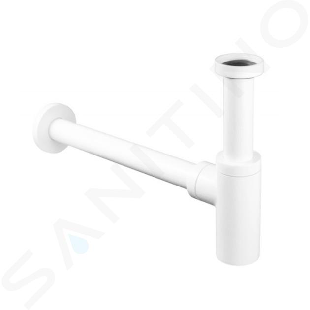 Paffoni Accessoires - Siphon de lavabo, blanc mat ZACC240BO