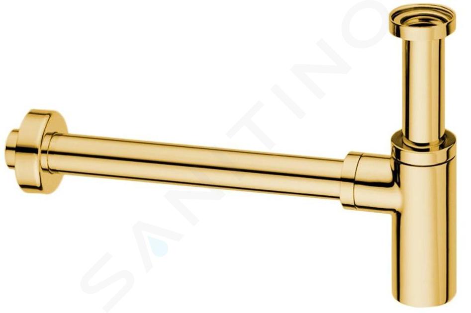 Paffoni Accesorios - Sifón de lavabo, dorado ZACC240HG