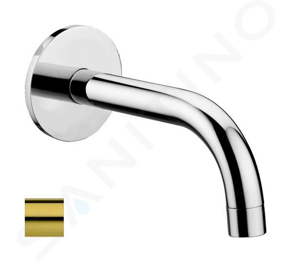 Paffoni Light - Bocca di erogazione per vasca da bagno, color oro ZBOC140HG