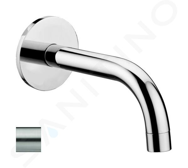 Paffoni Light - Bocca di erogazione per vasca da bagno, acciaio inox ZBOC140ST