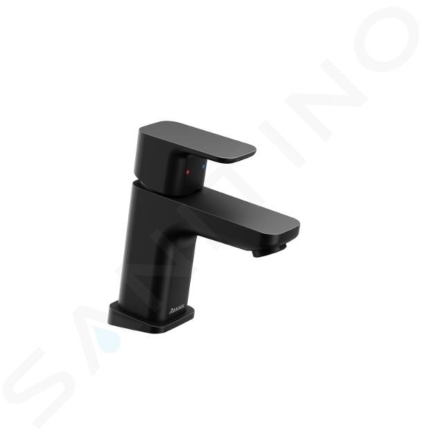 Ravak 10° Free - Mezclador de lavabo TD F 012.20, negro X070148