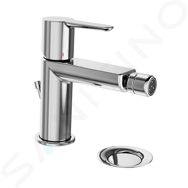 Ravak Puri - Miscelatore per bidet PU 055.00 con bocca di erogazione, cromo X070144