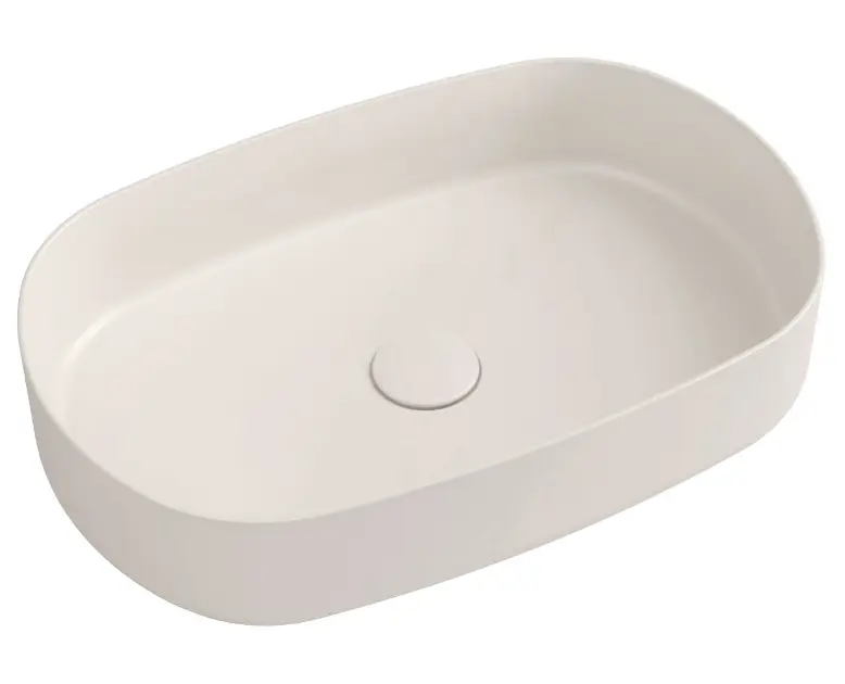 Sapho Infinity - Umývadlo na dosku, 55x36 cm, bez prepadu, ivory 10NF65055-2K