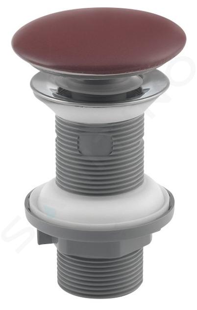 Sapho Infinity - Desagüe de lavabo, Click Clack, maroon red 38TP0169I