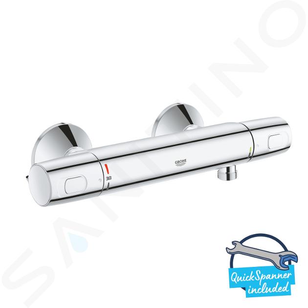 Grohe Precision Trend - Mitigeurs de douche thermostatique, chrome 34229002