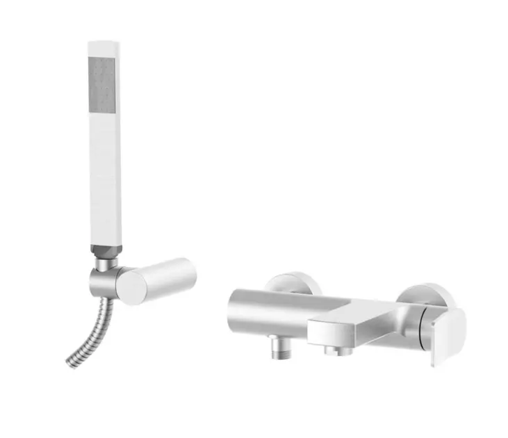 Paffoni Tilt - Bateria wannowa z akcesoriami, chrom TI023ST