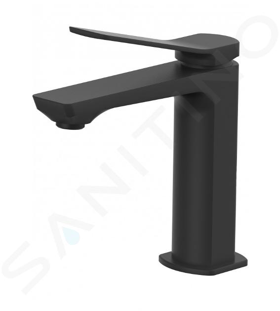 Paffoni Tilt - Mitigeur de lavabo, noir mat TI071NO