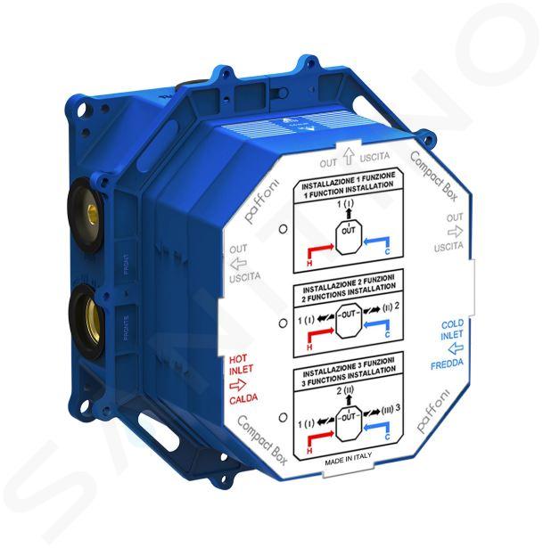 Paffoni Compact Box - Basisgarnituur voor inbouwkranen CPBOX001