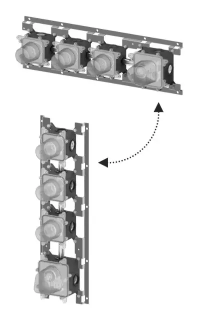 Levně Paffoni Modular Box - Základní těleso pro termostatické baterie pod omítku MDBOX019