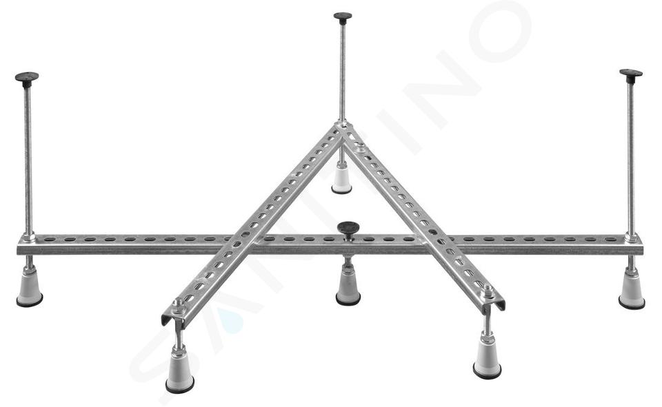 Polysan Toebehoren - Draagconstructie voor douchebak Selma, 900x900 mm FR3596