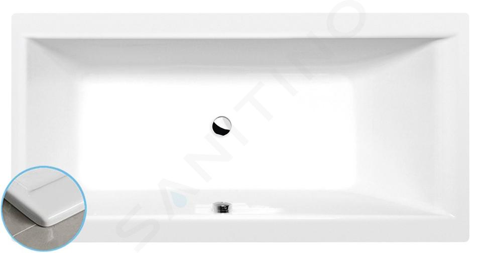 Polysan Baden - Bad 150x75x48 cm, wit 27611S