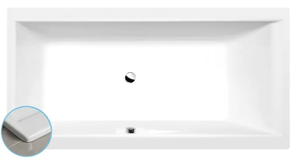 Levně Polysan Vany - Vana 180x90x48 cm, bílá 13111S