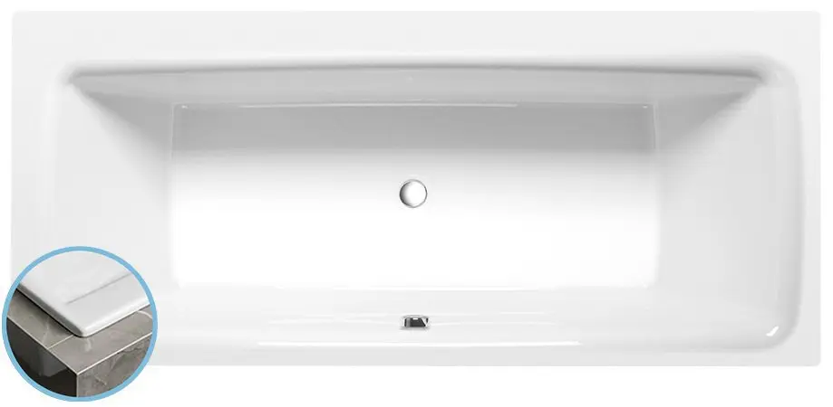 Polysan - Kada 180x80x47 cm, bijela 17611S