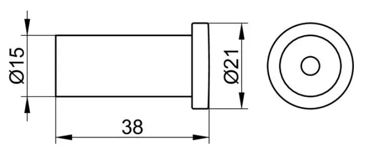 Keuco Plan - Haken, Edelstahl 14916070000