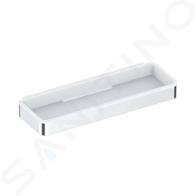 Keuco Plan - Estante, longitud 29 cm, cromo/blanco 14958010051