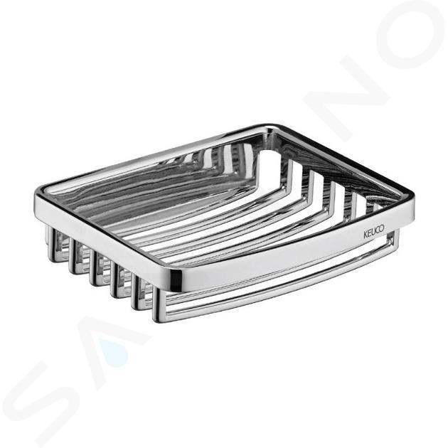 Keuco Accessori da bagno - Portasaponetta a griglia con supporto, cromo 24941010000
