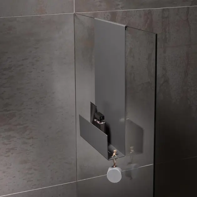 KOHLER Mensola Doccia Choreograph 53,3 Cm - Alluminio Anodizzato K-97623-BNK