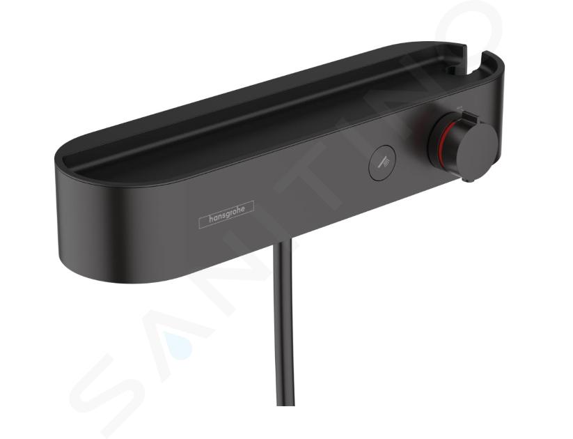 Hansgrohe ShowerTablet Select - Grifo termostático de ducha, negro mate 24360670