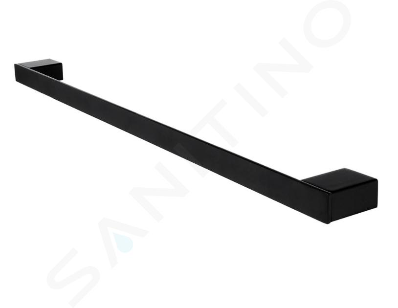 Nimco Kibo - Handdoekhouder, lengte 55 cm, mat zwart Ki-14061-90