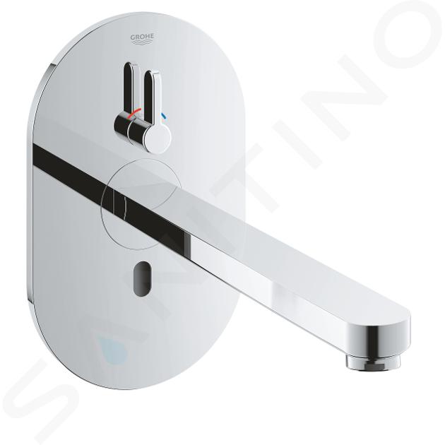 Grohe Eurosmart CE - Elektronische wastafelkraan inbouw, chroom 36376000