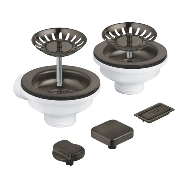 VIGO Drain de douche carré Elan de 4 po en nickel brossé | Home Depot Canada