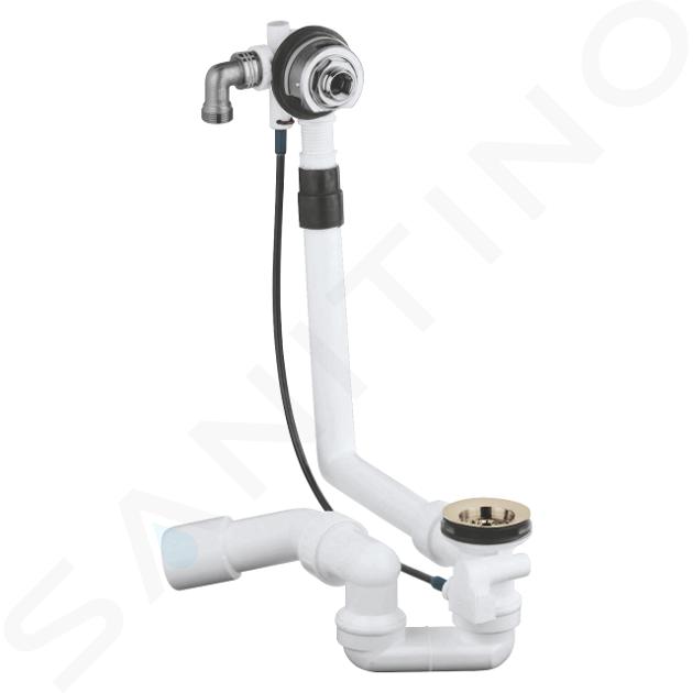 Grohe Talentofill - Sistema di scarico e troppopieno con erogazione, nichel lucido 28990BE0