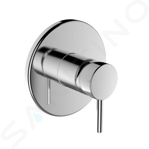 Laufen Twinplus - Sprchová baterie pod omítku, 1 výstup, chrom HF505478100000
