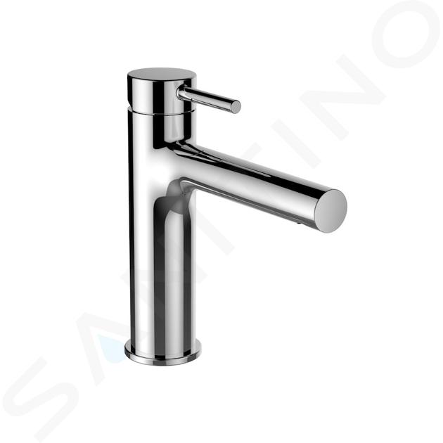 Laufen Twinplus - Miscelatore a leva per lavabo con bocca di erogazione, cromo HF905403100000