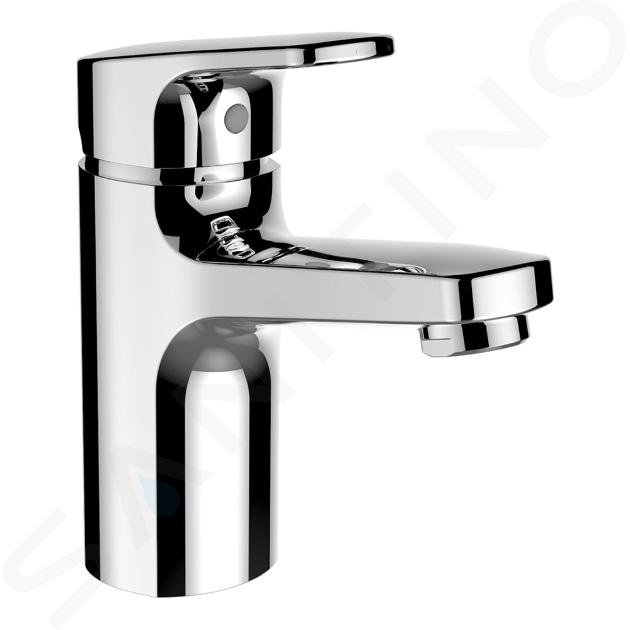 Laufen Citypro - Grifo monomando de lavabo, con desagüe, cromo HF500901100000