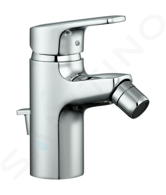 Laufen Citypro - Miscelatore monocomando per bidet, con sistema di scarico, cromo HF500910100000