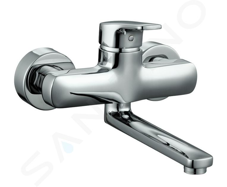 Laufen Citypro - Grifo monomando de lavabo con caño giratorio, cromo HF500923100600