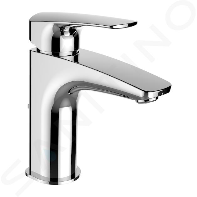 Laufen Laurin - Miscelatore per lavabo ECO, con bocca di erogazione, cromo HF500701100000