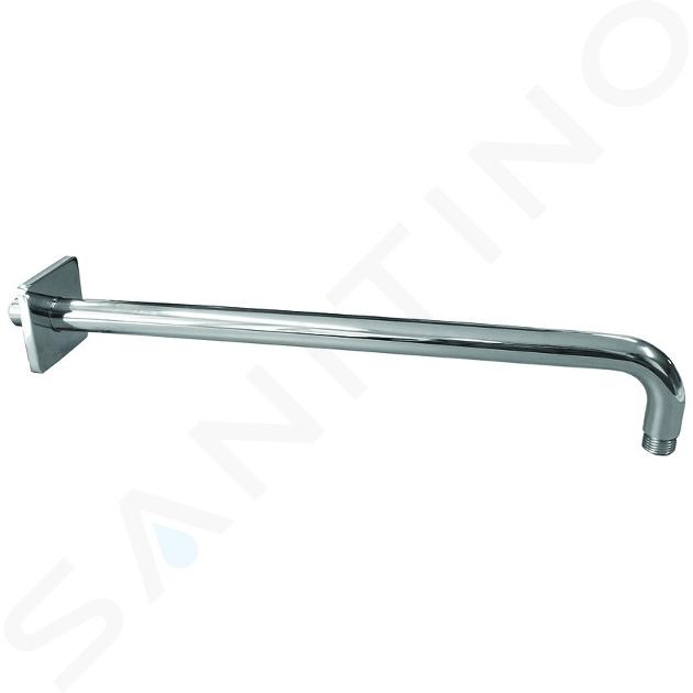 Laufen Accesorios de ducha - Brazo de ducha de pared, 420 mm, acero inoxidable HF960108100001